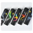 wholesale windproof plastic printed inflatable disposable lighter  