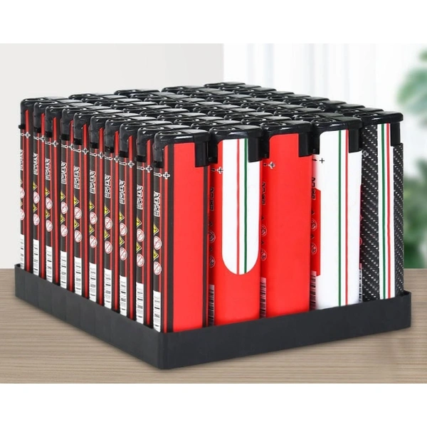 wholesale windproof plastic printed inflatable disposable lighter  