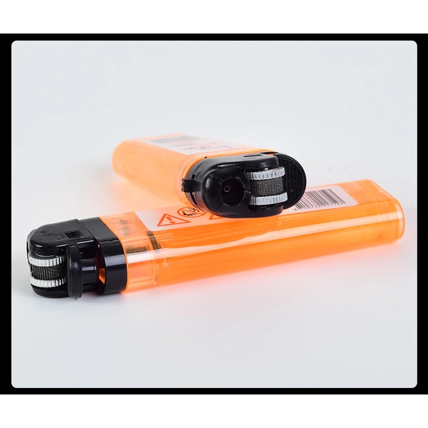 wholesale butane gas plastic transparent disposable lighter 