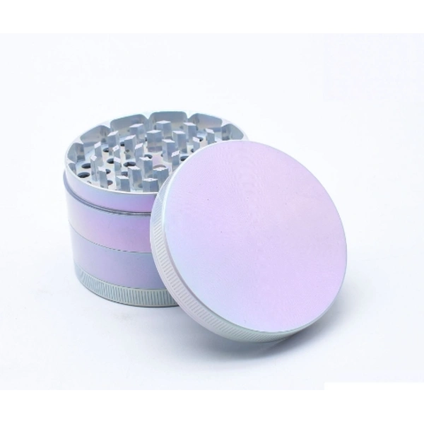 Flat zinc alloy nano-gradient paint  cigarette grinder wholesale