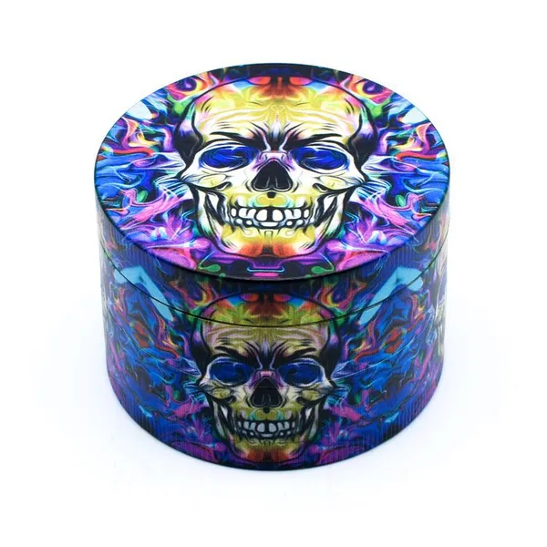 NO.1 flat cigarette grinder with full UV color printing is popular 