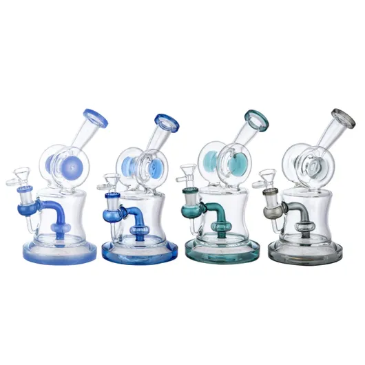 Newest Design Mini Dabrig Glass Pipebong Smoking Water Pipe Oil Bubbler