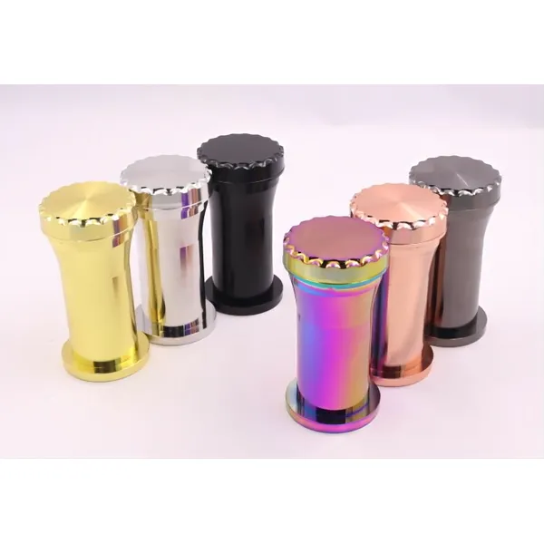 New creative Zinc grinder for smokers