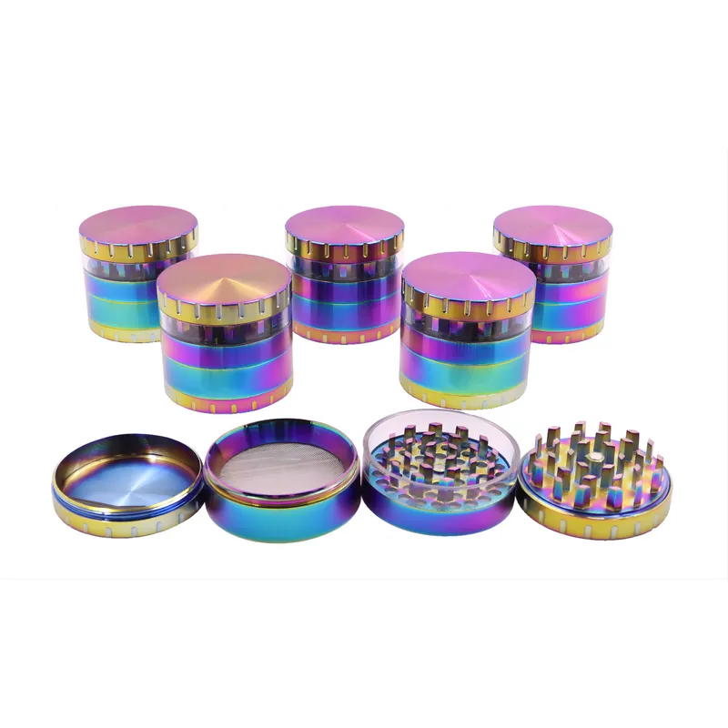 Wholesale herb grinder 4 layer can Custom