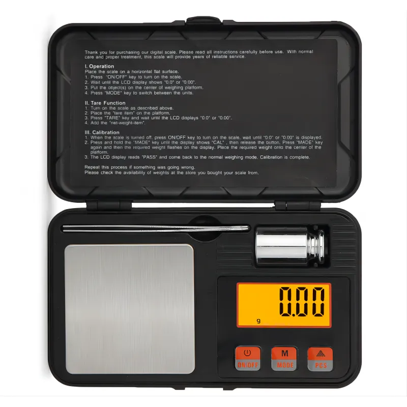 Mini gold jewlery digital pocket scale