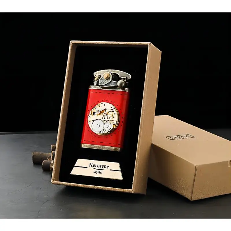  Wholesale Metal Portable Windproof refillable Luxury lighter