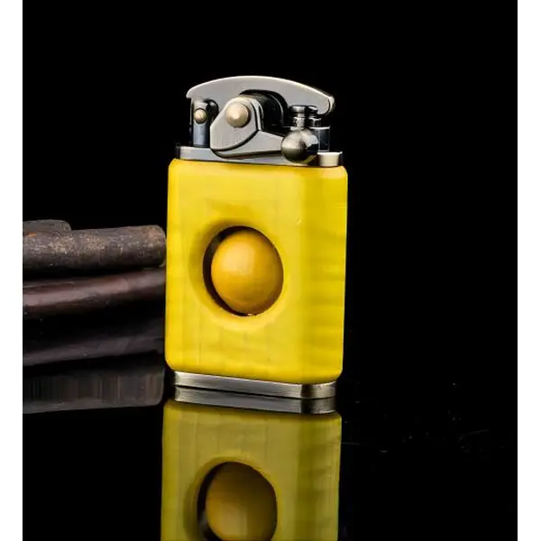 Wholesale wooden oil high quality cigerrate lighter 