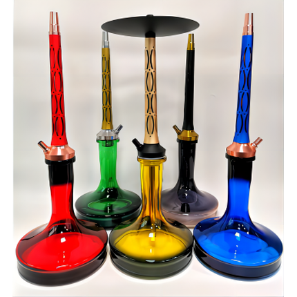 HQ27  aluminum shisha colorful 