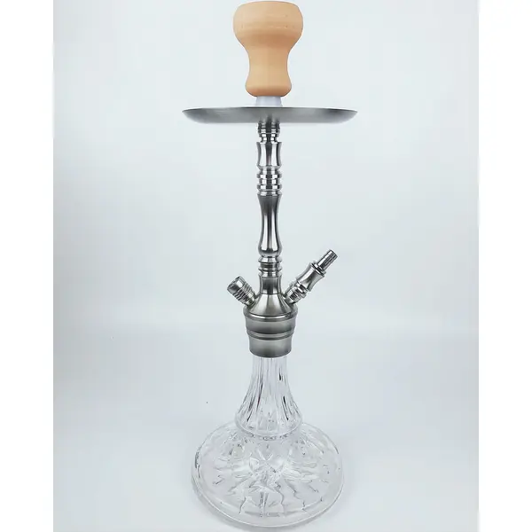 Aluminum Poles with Glass New Style Popular Hookah  Shisha