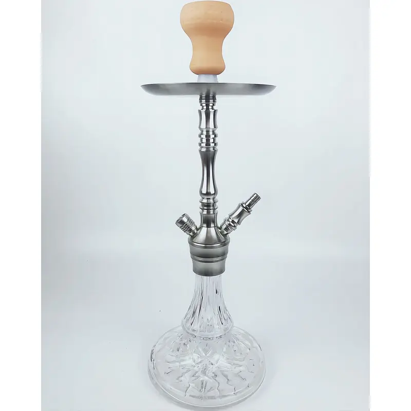 Aluminum Poles with Glass New Style Popular Hookah  Shisha