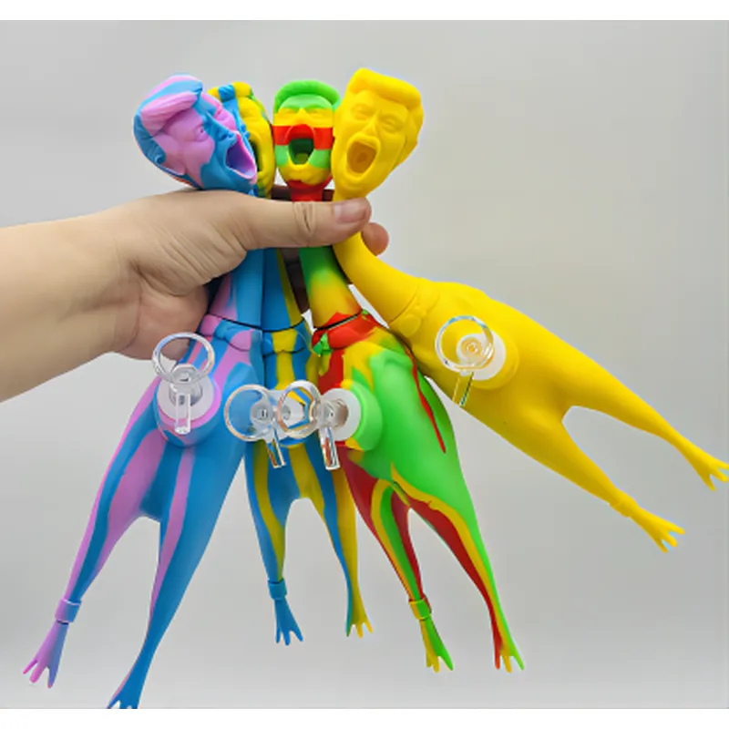 Multi-Color Wholesale Factory Direct Sustainable  Silicone  Water Pipe