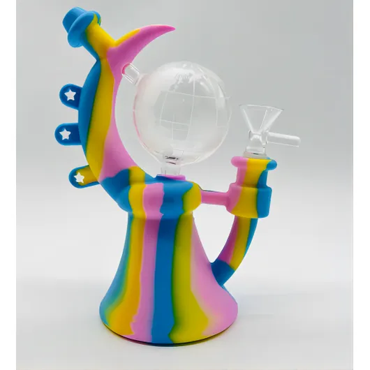  Hot sell rainbow color water pipe 