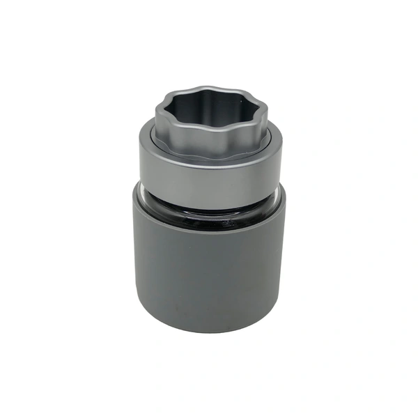 Functional aluminum grinder with big storage jar for wholesale 