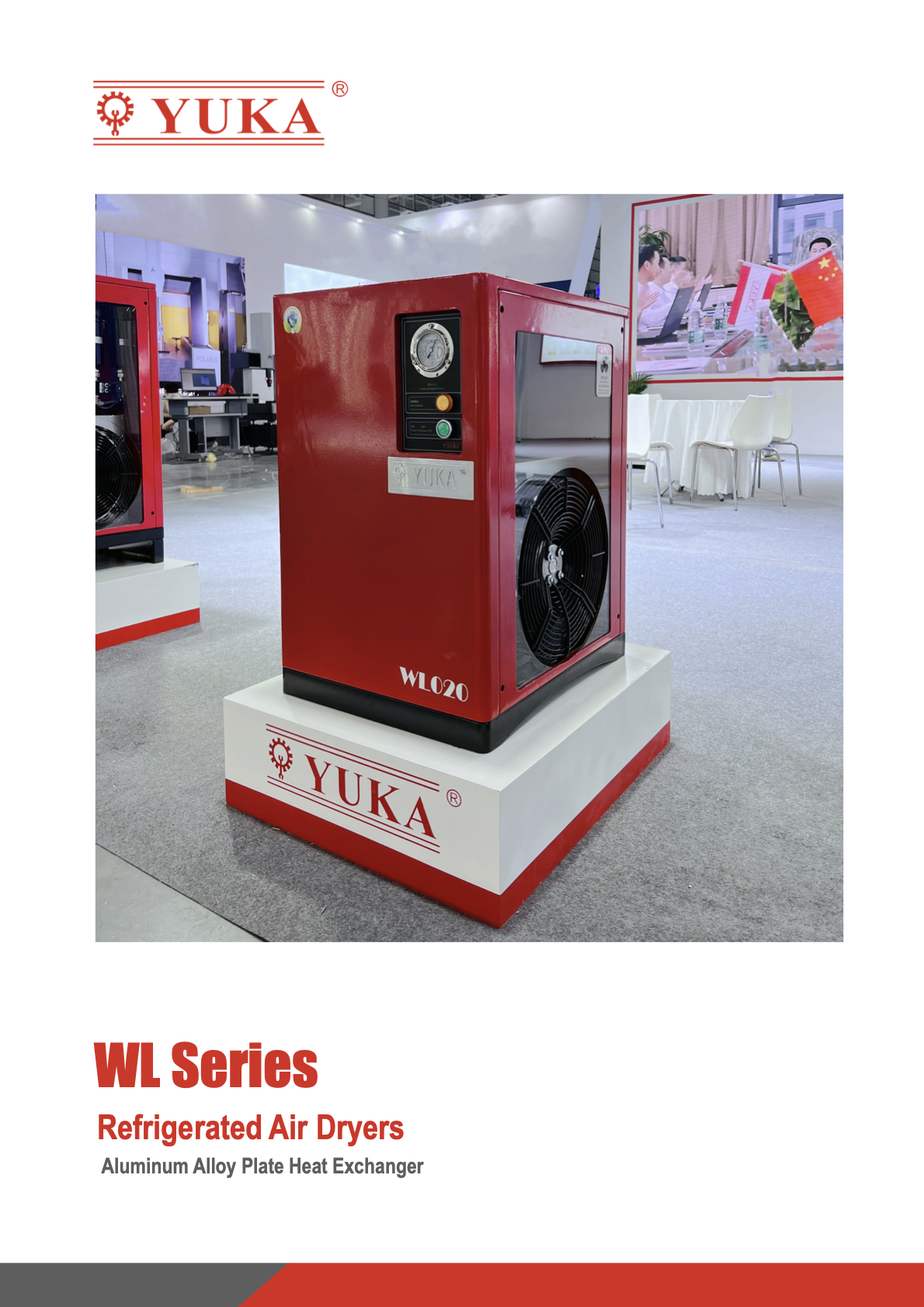 WL Series Aluminum Heat Exchanger Refrigerated Air Dryers