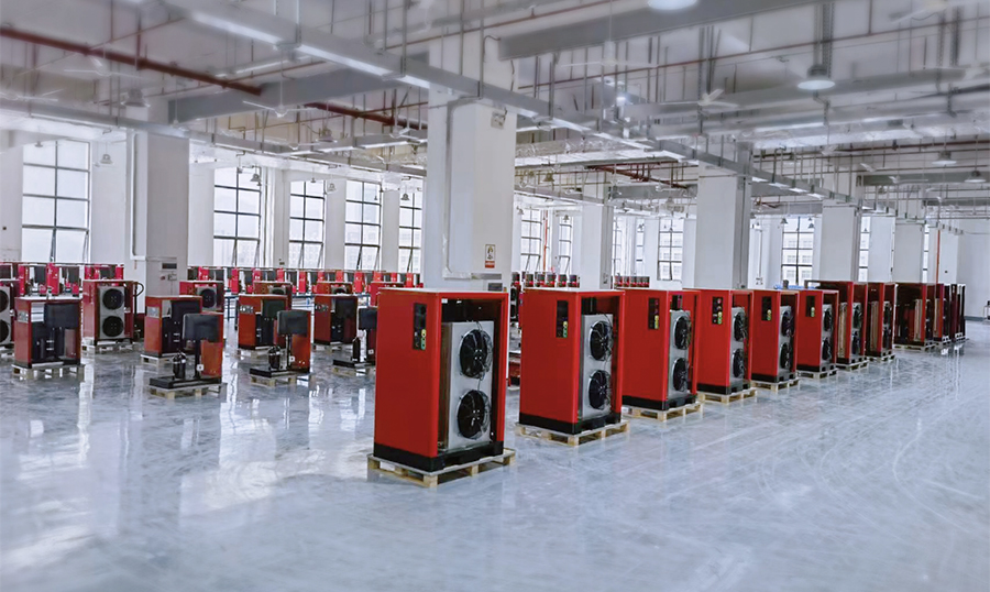 Compressed air treatment