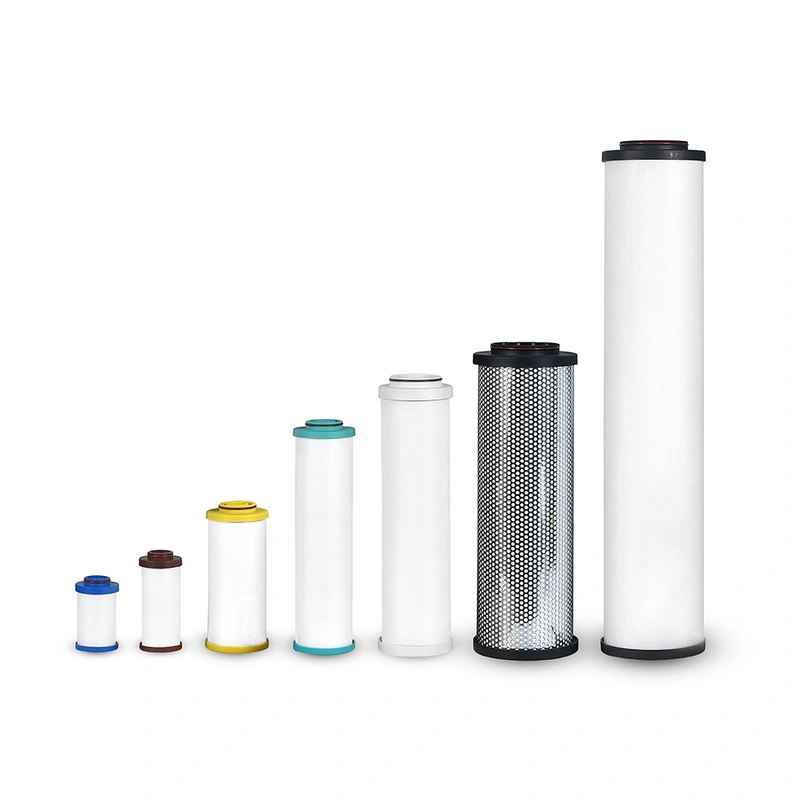 High Efficiency Air Filter Elements for Particle, Oil Vapor Removal