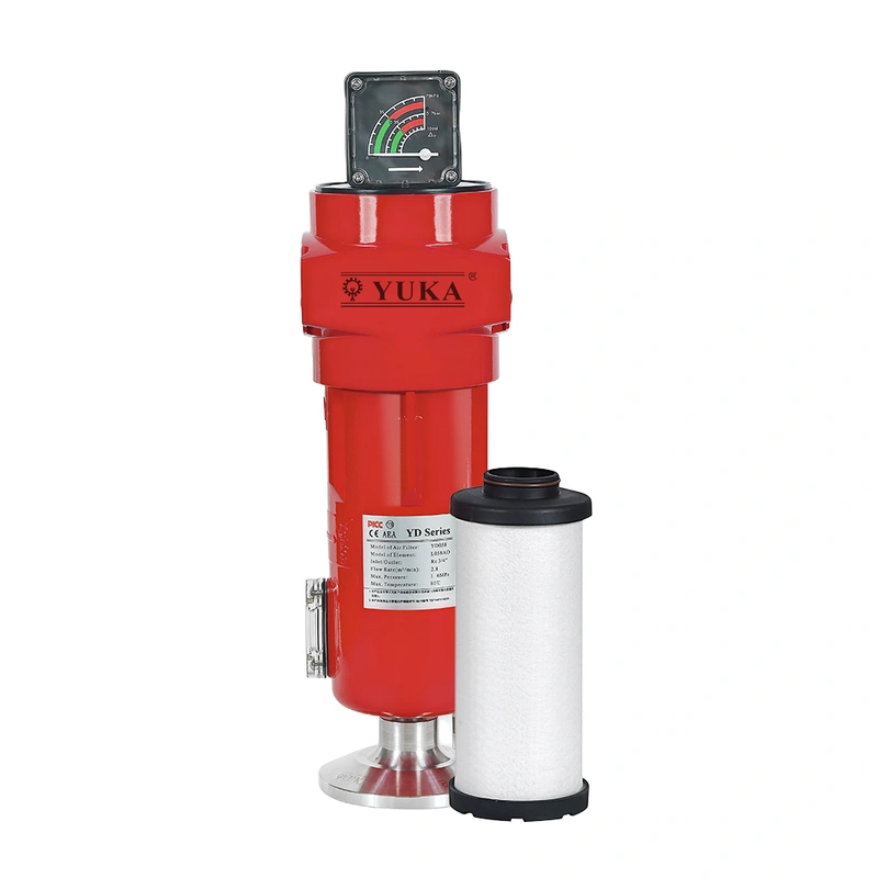 YUKA YD058 AO 99 CFM 1 Micron Inline Air Filter - HSAIR