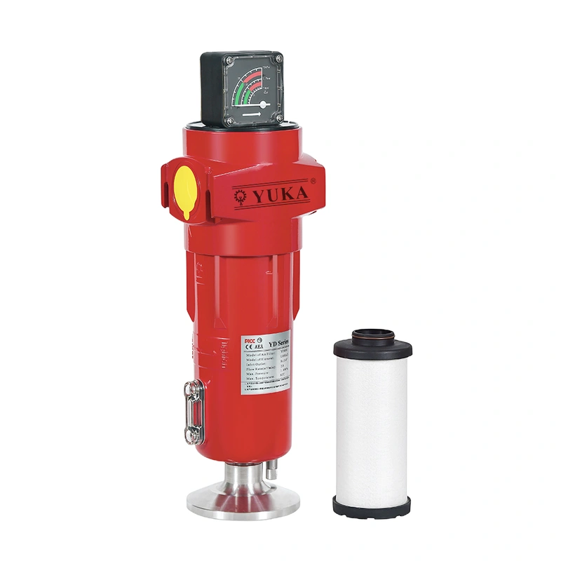 YUKA YD068 AO 1 inch Inline Air Filter 1 Micron - HSAIR