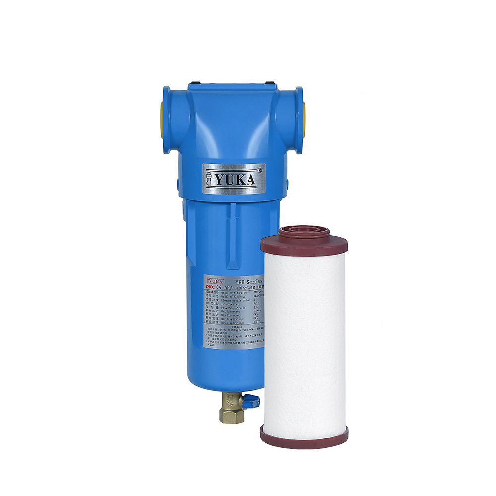YUKA YFB060 AO 1 Micron Compressed Air Line Filter | HSAIR