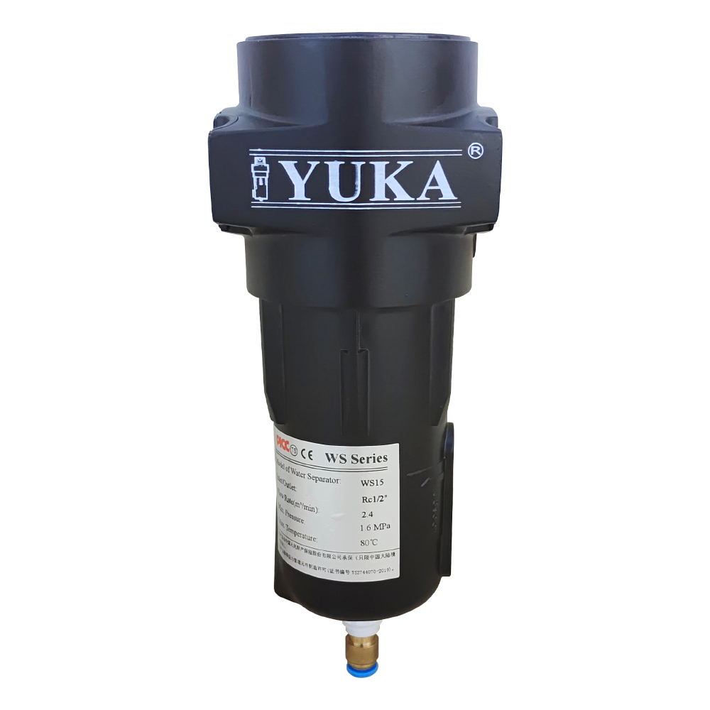 YUKA Centrifugal Water Separators WS15 with Air Flow Rate 2.4 m³/min
