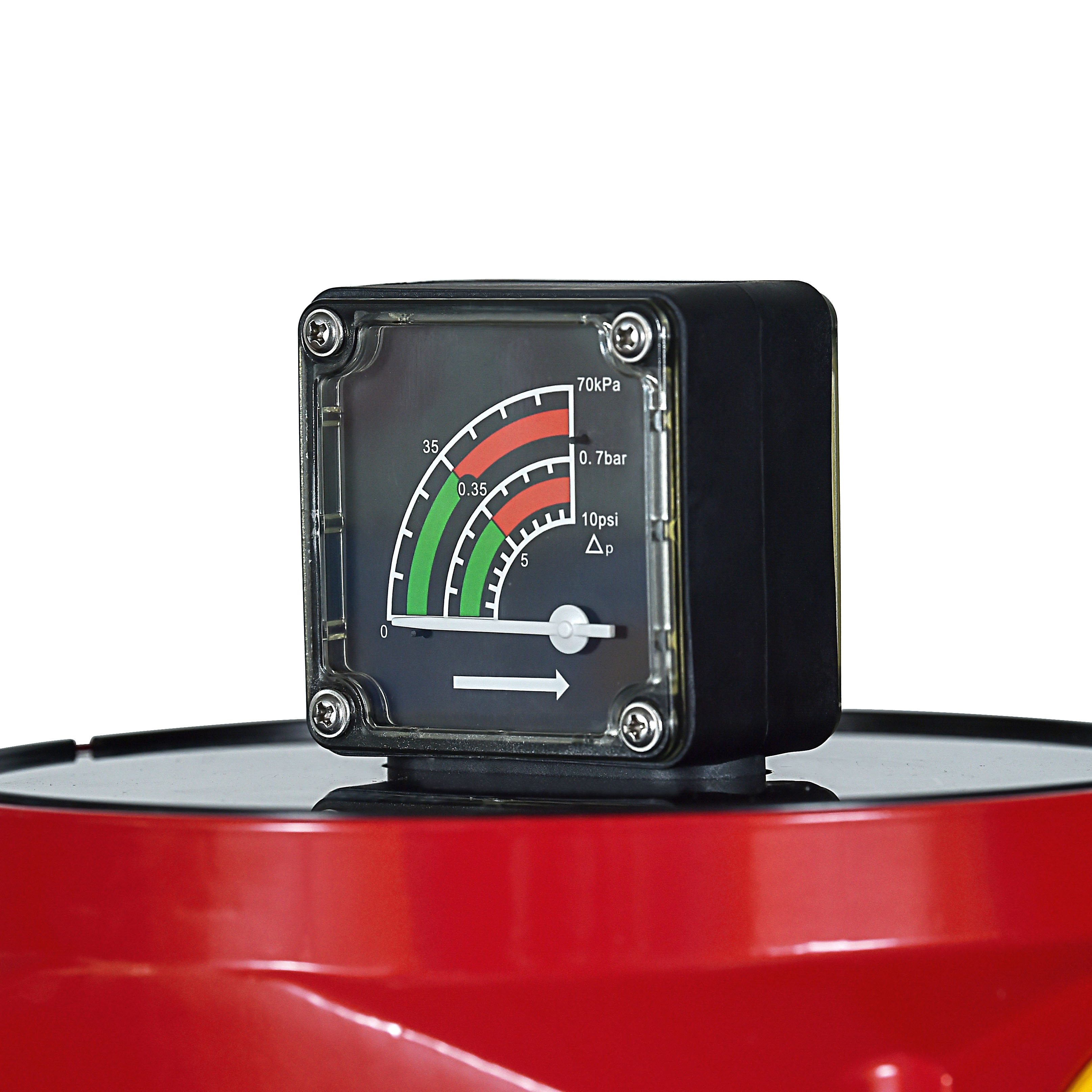 Differential Pressure Gauge for Compressed Air Filter