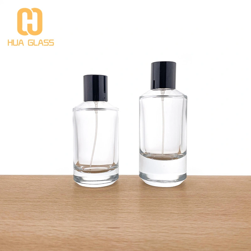 botella de perfume cuadrada de 50 ml de color personalizado