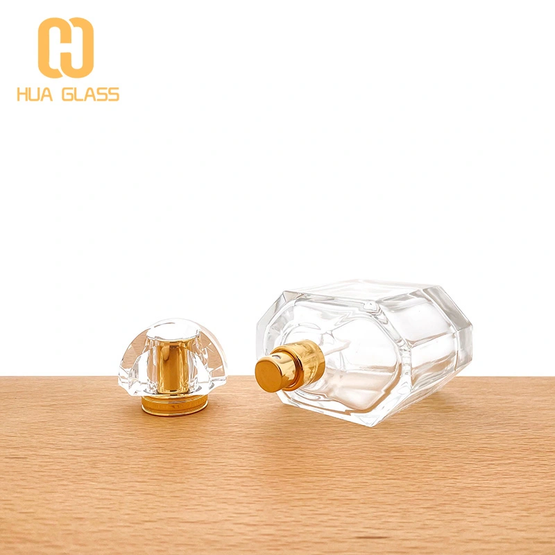 Botella de perfume única de 100 ml.