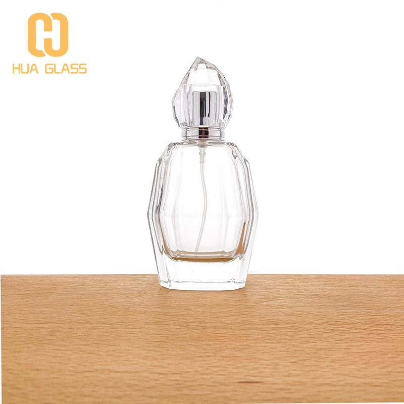 Frasco de perfume único de diamante de 100 ml