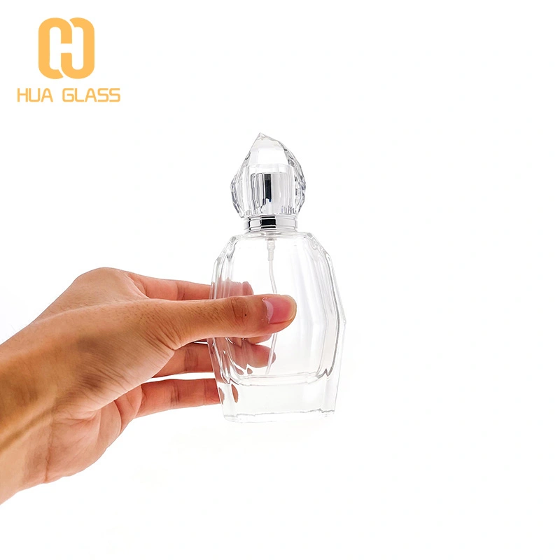 Frasco de perfume único de diamante de 100 ml