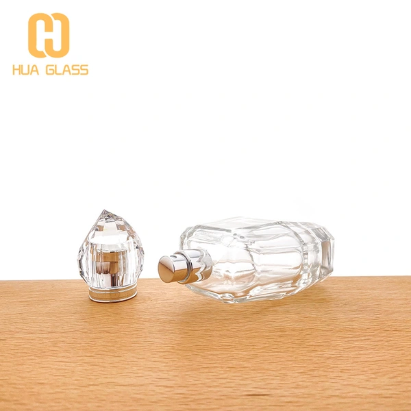 Frasco de perfume único de diamante de 100 ml