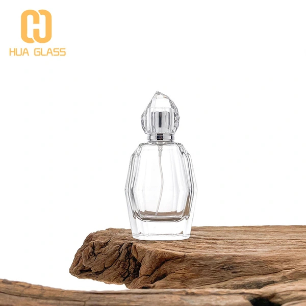 Frasco de perfume único de diamante de 100 ml