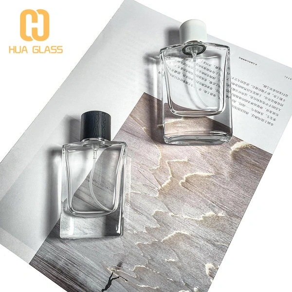 men cologne 30ml 50ml clear glass perfume bottle OEM color