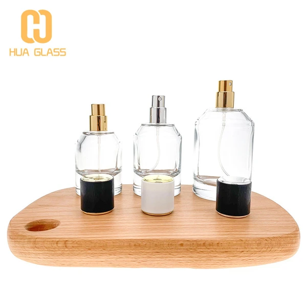 wholesale 30ml 50ml 100ml round cylinder glass perfume bottle 