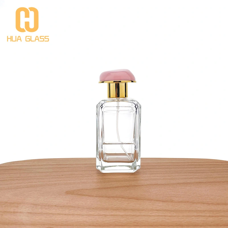 botella de perfume de lujo botella de perfume de mujer de vidrio 85ml