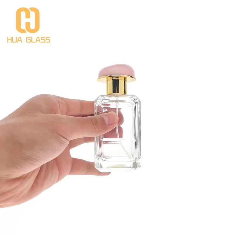 botella de perfume de lujo botella de perfume de mujer de vidrio 85ml