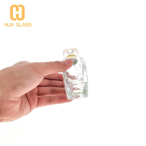 botella de vidrio de perfume vacía de 50 ml botellas de perfume árabe