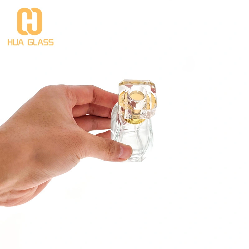 botella de vidrio de perfume vacía de 50 ml botellas de perfume árabe