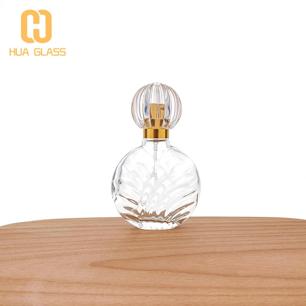 Flacon vaporisateur de parfum en verre de 2 oz 60 ml parfum bouteille en verre vide