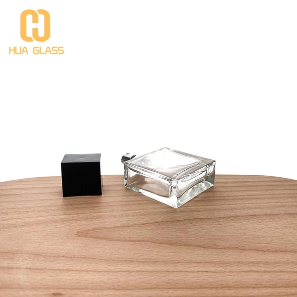 الجملة مربع زجاجة عطر فارغة 30ml رذاذ زجاجة عطر الزجاج