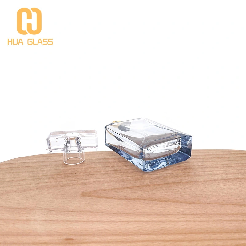 50 مل الزجاج الأزرق زجاجات العطور الفارغة مصنعي زجاجات العطور