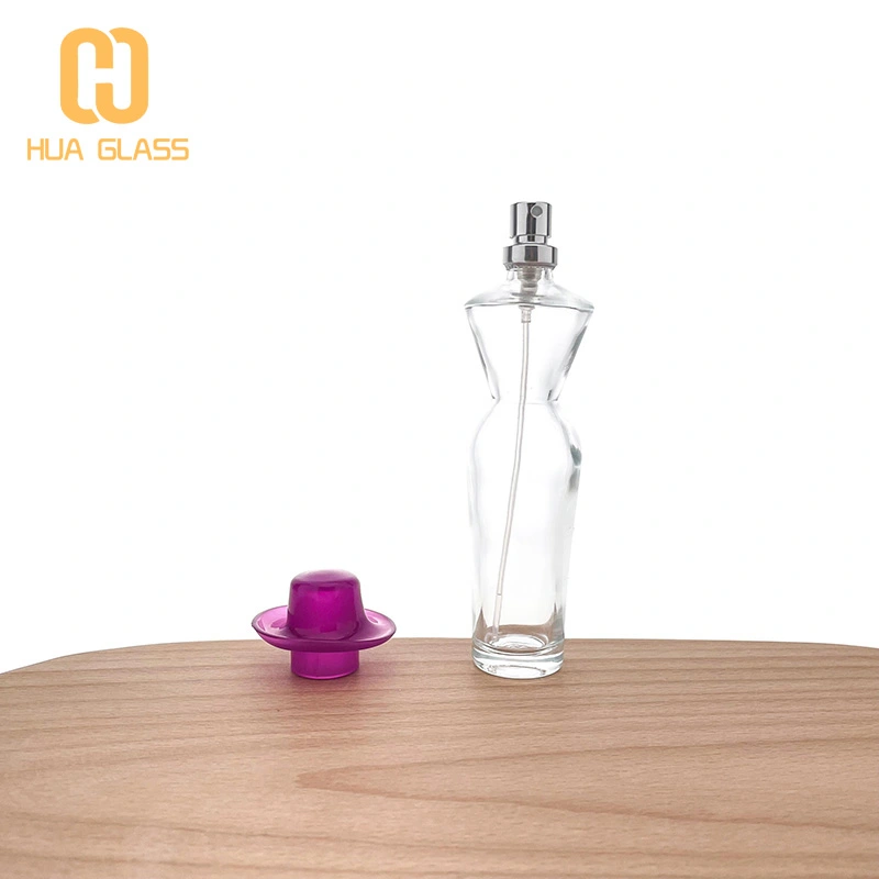 زجاجات عطر على شكل جسم المرأة 50 مل زجاجة عطر أنيقة