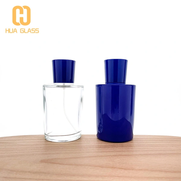 زجاج أسود أزرق أحمر 100 مل زجاجات عطر فارغة