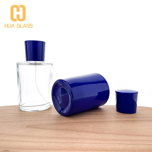 زجاج أسود أزرق أحمر 100 مل زجاجات عطر فارغة