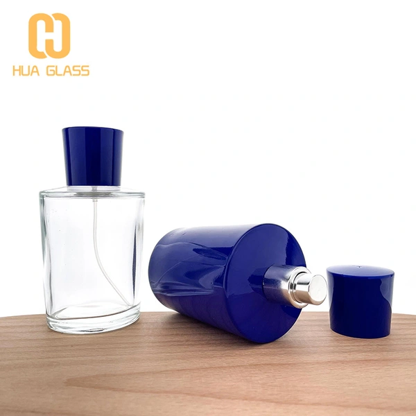 زجاج أسود أزرق أحمر 100 مل زجاجات عطر فارغة