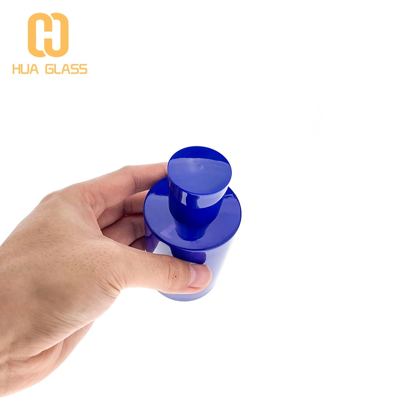 زجاج أسود أزرق أحمر 100 مل زجاجات عطر فارغة