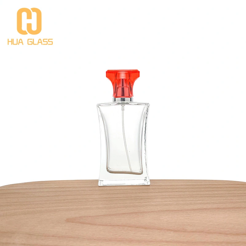 Botella de cristal de perfume de 70 ml, botellas de perfume al por mayor
