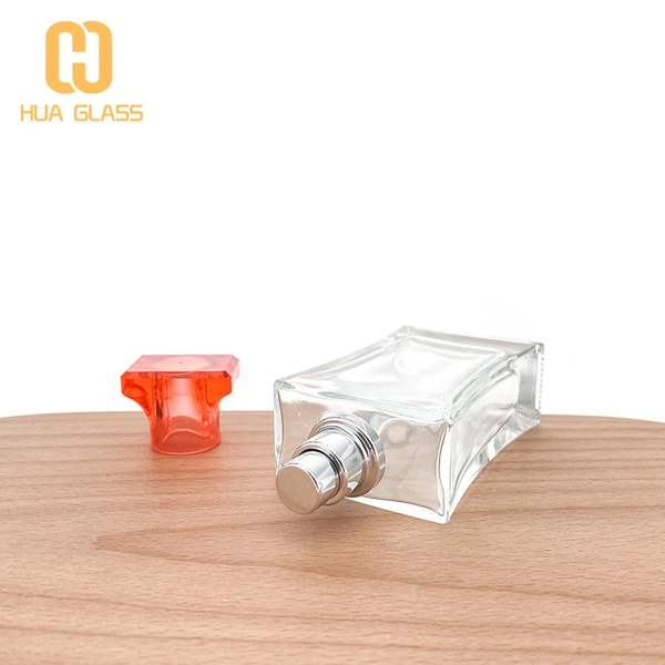 Botella de cristal de perfume de 70 ml, botellas de perfume al por mayor