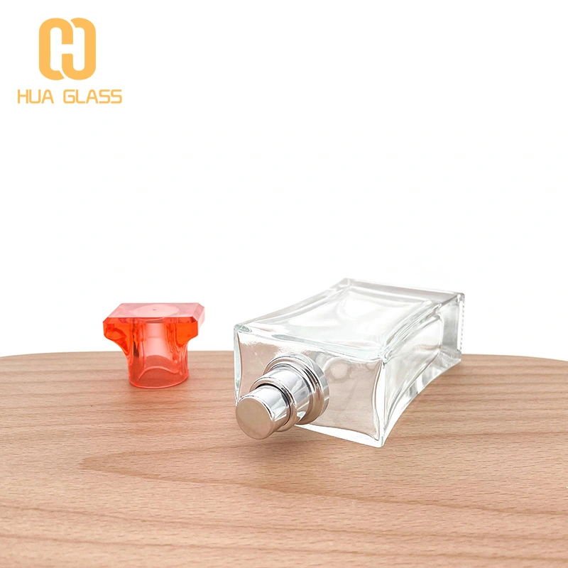 Botella de cristal de perfume de 70 ml, botellas de perfume al por mayor