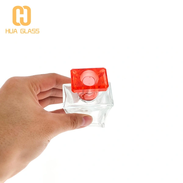 Botella de cristal de perfume de 70 ml, botellas de perfume al por mayor