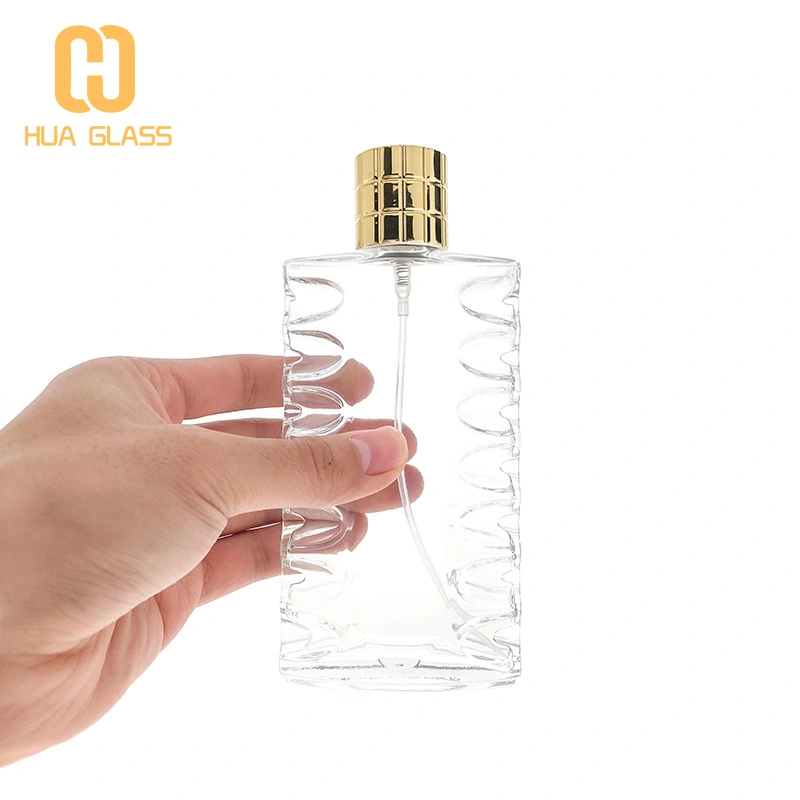 فريد ميم كولونيا 100 مل زجاجة عطر زجاجية زجاجة عطر مستطيلة